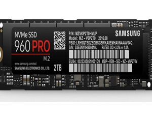 삼성전자, 세계 최고 성능 ‘960 PRO’ 2TB 공개